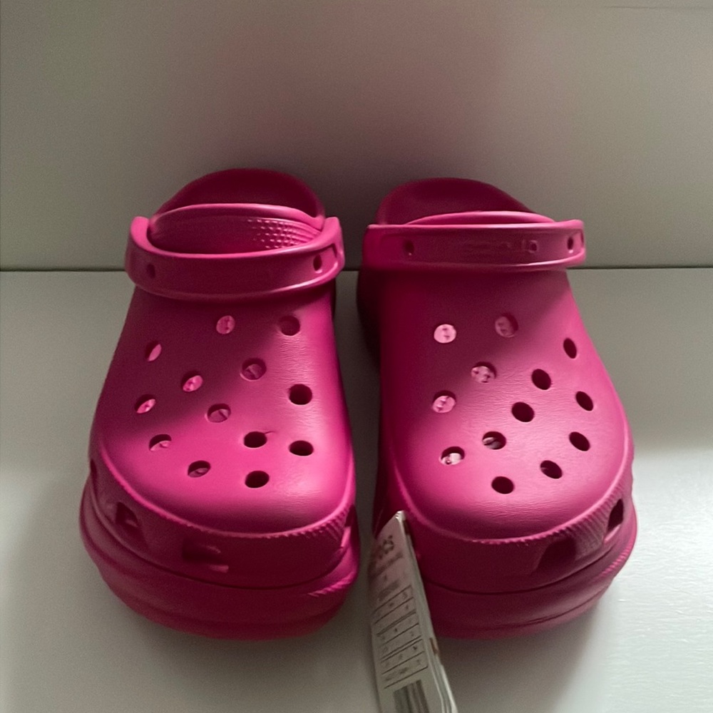 Pink Bae Croc Clog size 7
